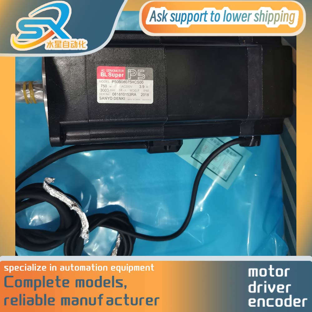Servo Motor - Servomoteur AC P50B08075HCS00 750w SANYO DENKI