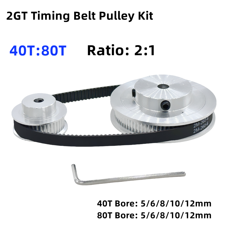 Gt2 Belt - 2GT 2M 80 dents 40T GT2