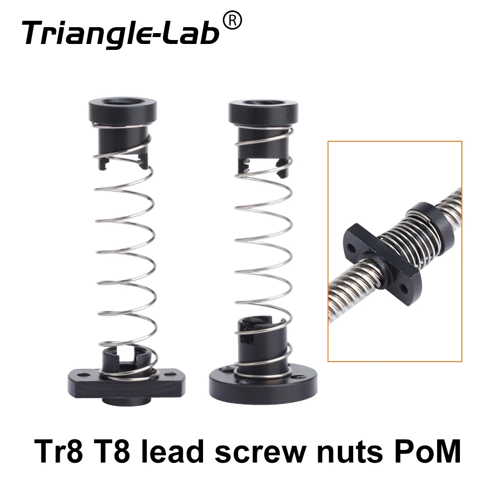 Lead Screw 8Mm - Écrous de vis Trianglelab Tr8 T8