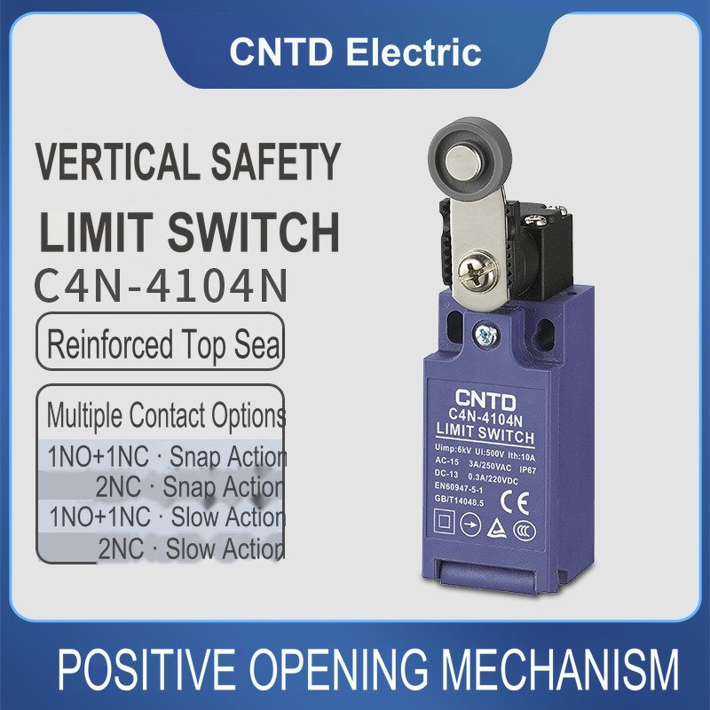 Limit Switch - CNTD C4N-4104N Interrupteur de sécurité vertical