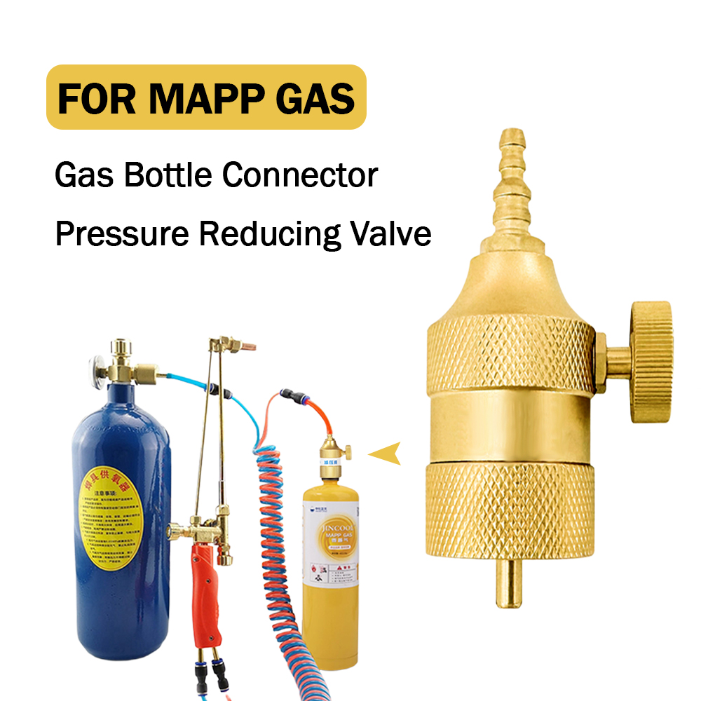 Coupling 8Mm - Régulateur de gaz MAPP en laiton