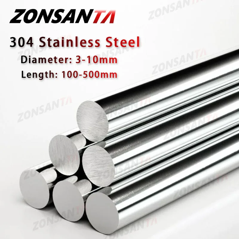 Linear Rod 8Mm - 1 pièces 304 tige en acier