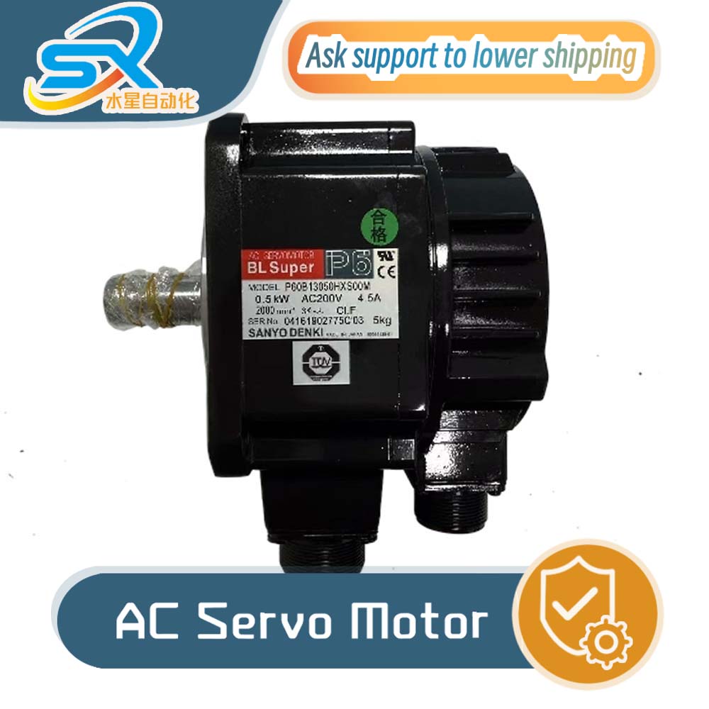Servo Motor - SANYO AC servomoteur automatisation industrielle P60B13050HXS00M