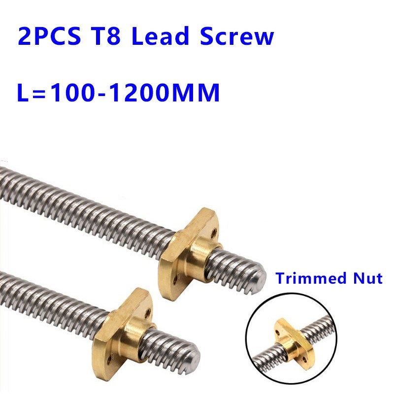 Lead Screw 8Mm - Vis à plomb trapézoïdale de type