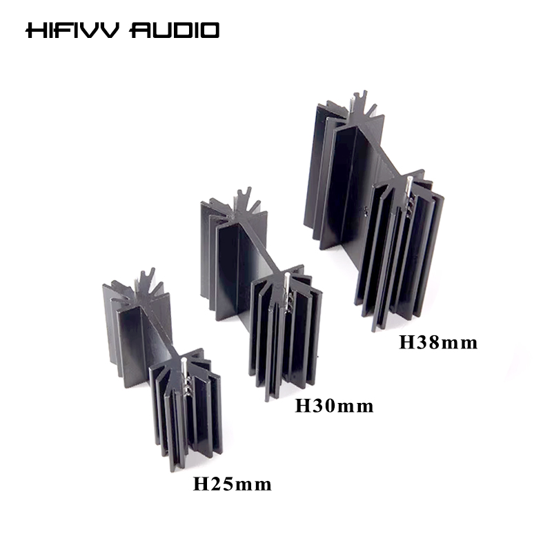 Aluminium Extrusion - Lot de 5 dissipateurs thermiques en