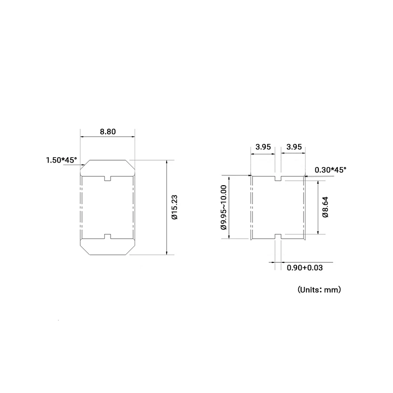 Kit de roues en polycarbonate  - V Slot Wheel avis et prix