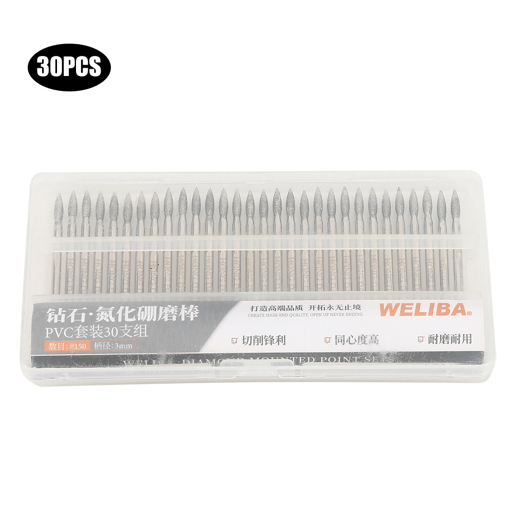 30 embouts de meulage diamanté - Cnc Bits avis et prix