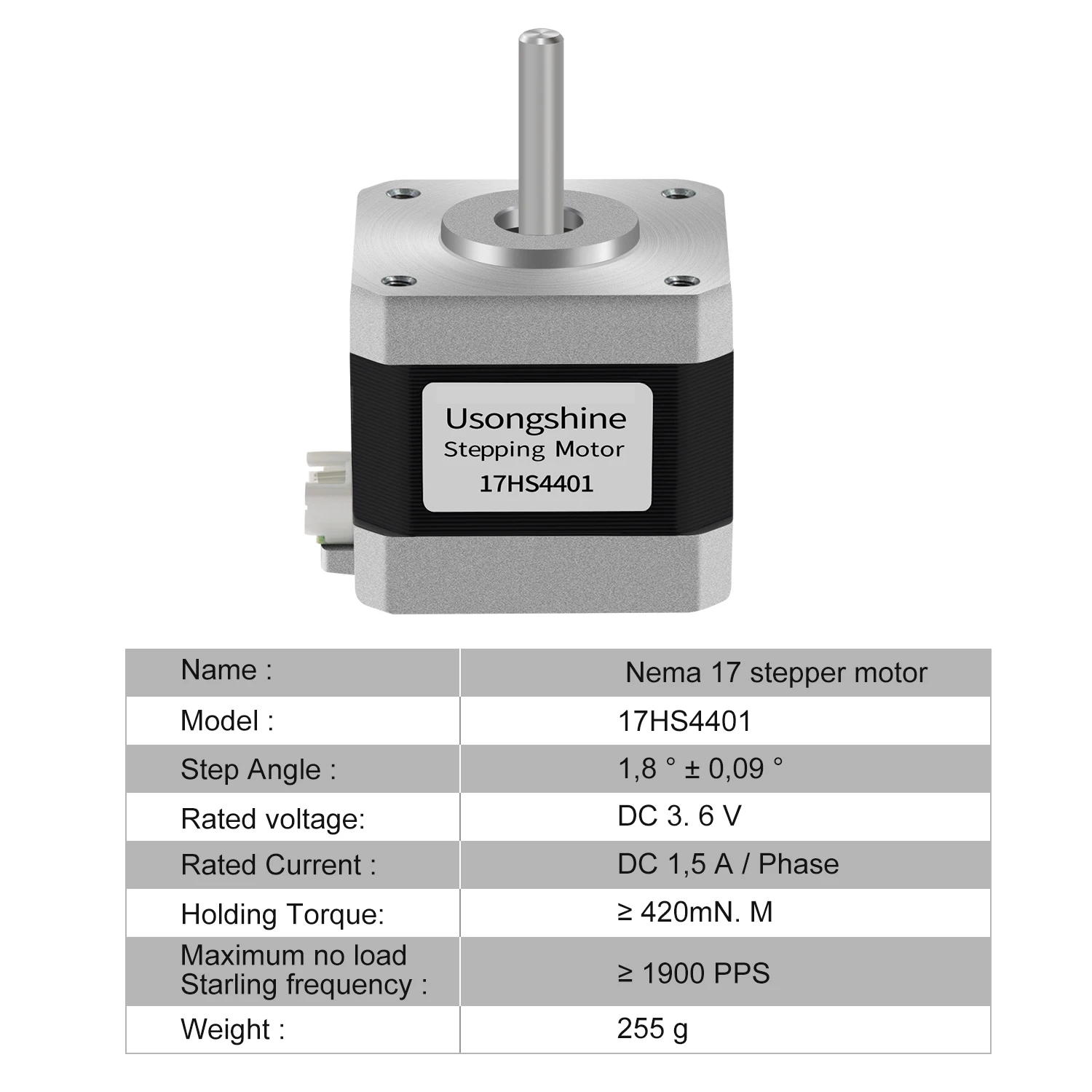Moteur pas à pas Usongshine Ne - Lead Screw 8Mm avis et prix