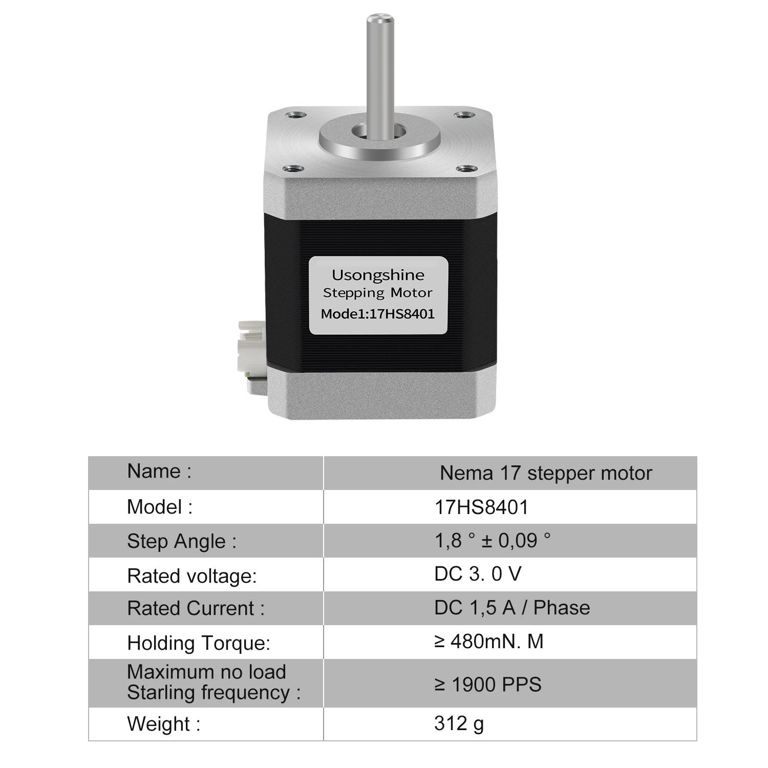 Moteur pas à pas Usongshine Ne - Lead Screw 8Mm avis et prix