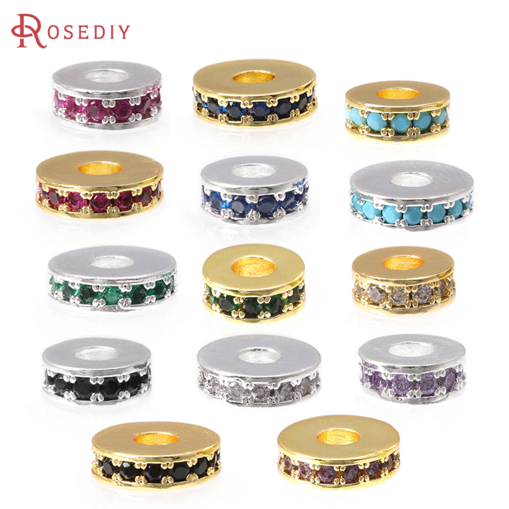 6 pièces 6MM 8MM 18K couleur o - Coupling 8Mm avis et prix