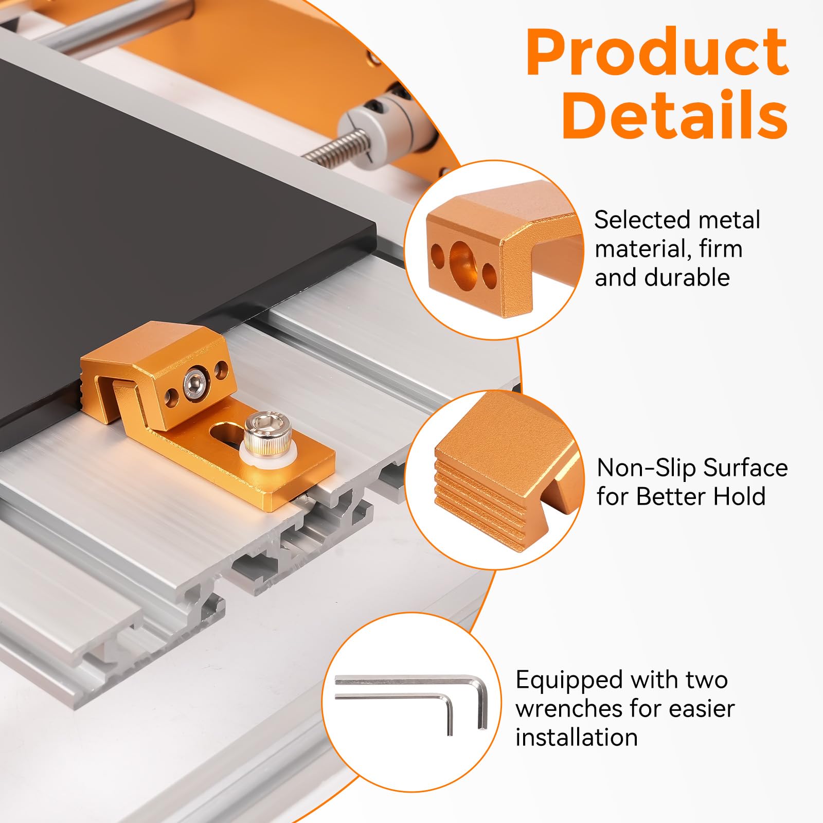 Griffe de tigre en aluminium p - 3018 Cnc avis et prix