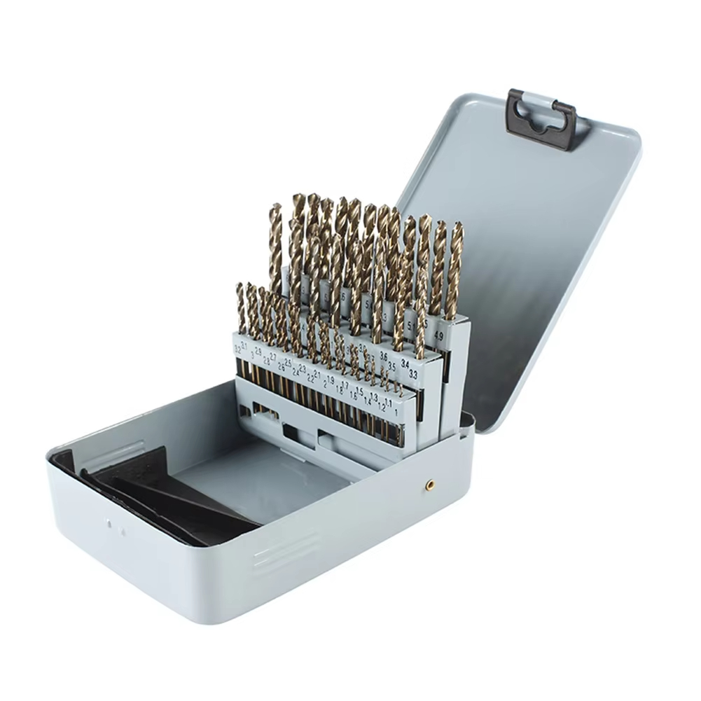 Jeu de 51 forets en cobalt ave - Drill Bit Set avis et prix