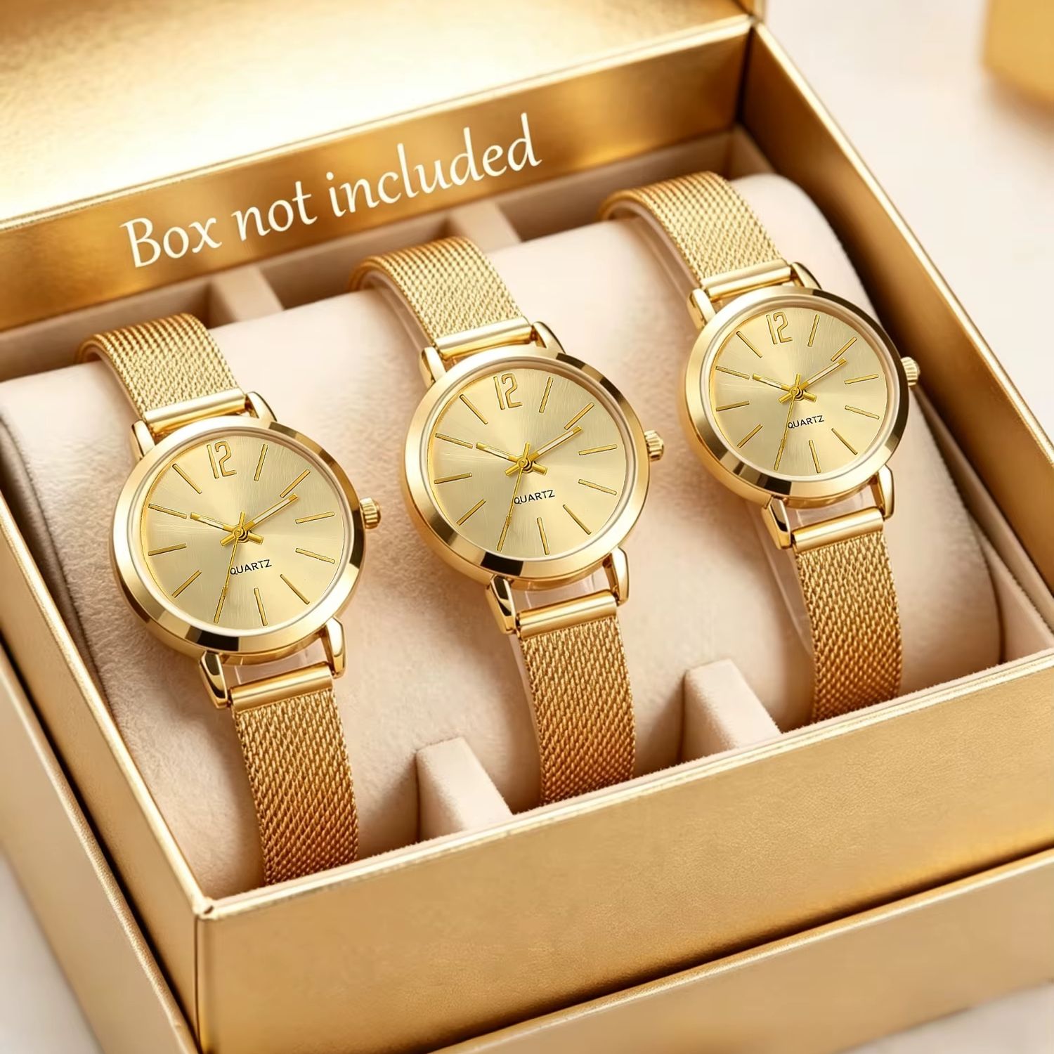 Ensemble de 3 montres rondes c - Coupling 8Mm avis et prix