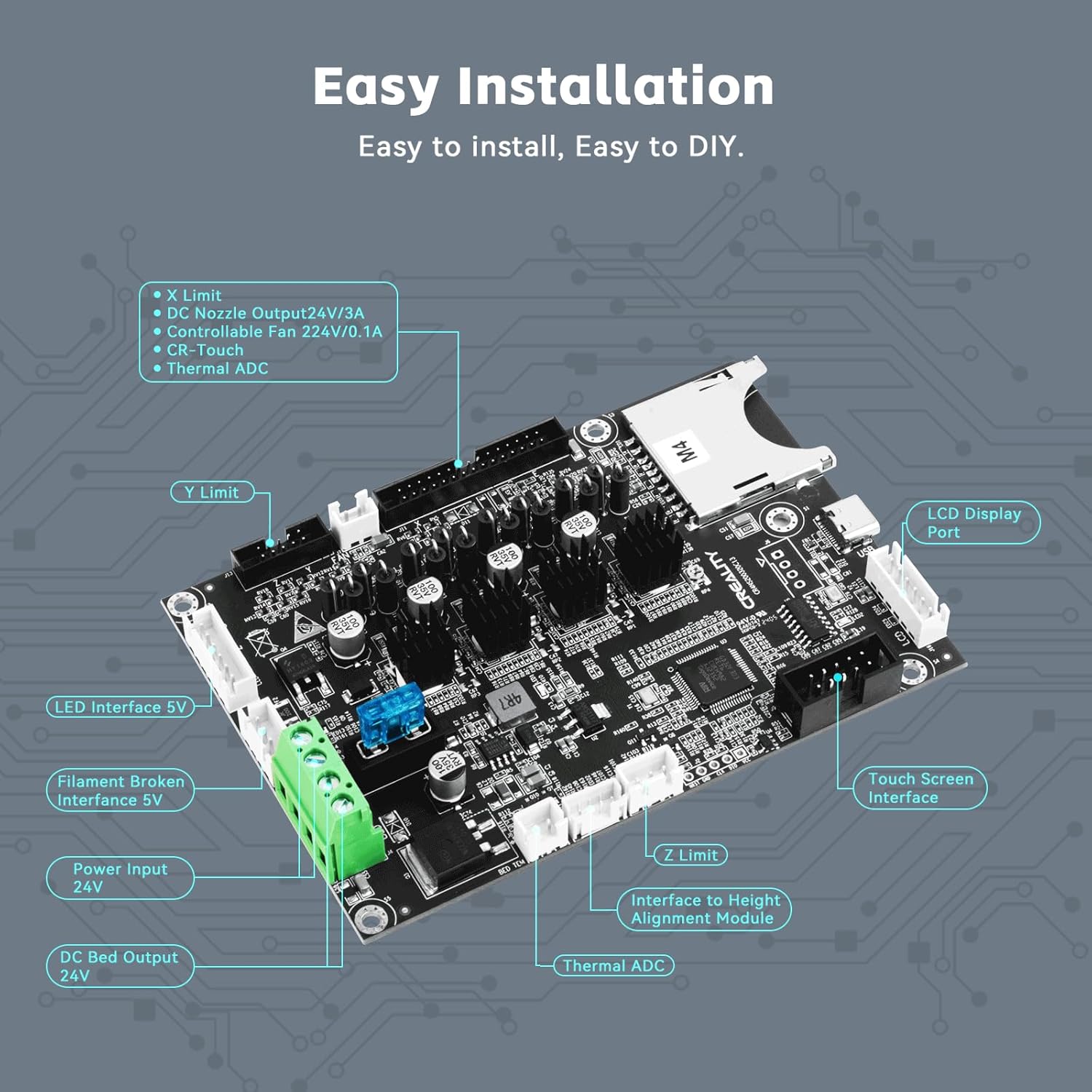 CREALITY Ender 3 V3 SE carte m - Aluminium Profile 2020 avis et prix